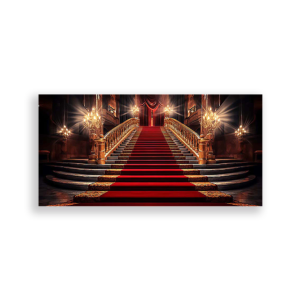 Painel Retangular - Bela E A Fera - Sublimado 3D