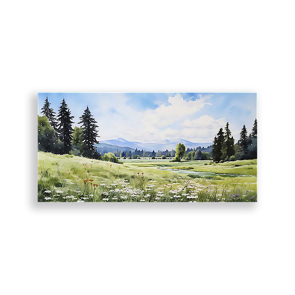 Painel Retangular - Bosque - Sublimado 3D