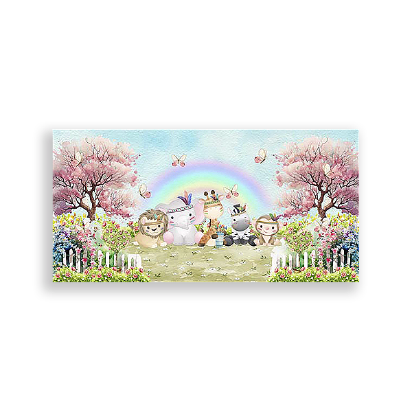 Painel Retangular - Bosque - Sublimado 3D