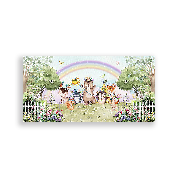 Painel Retangular - Bosque - Sublimado 3D