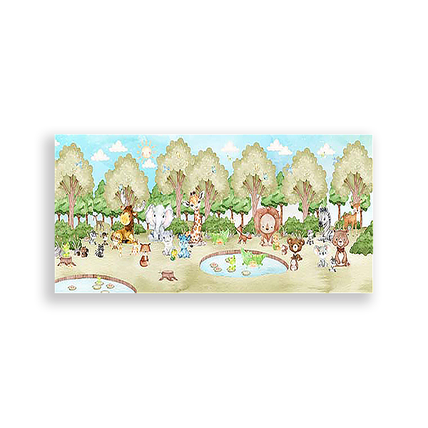 Painel Retangular - Bosque - Sublimado 3D