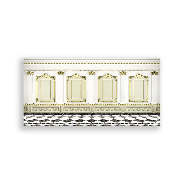 Painel Retangular - Fundo Parede Boulangerie - Sublimado 3D