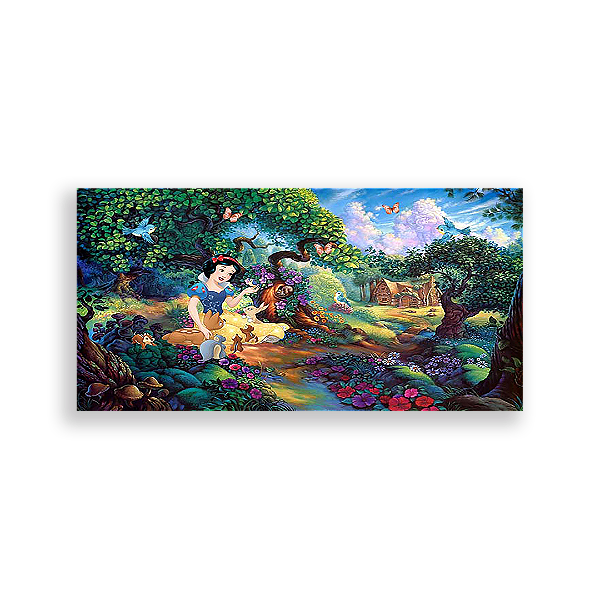 Painel Retangular - Branca De Neve - Sublimado 3D