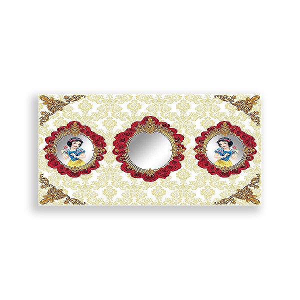 Painel Retangular - Branca De Neve - Sublimado 3D