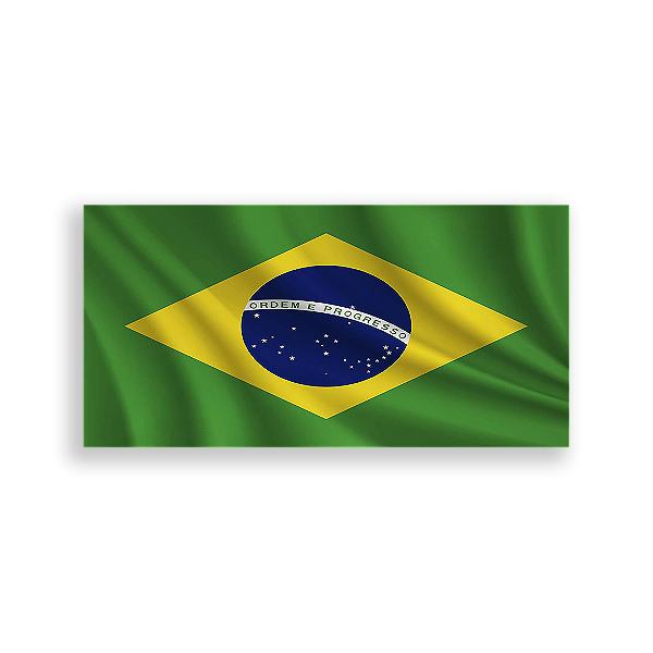 Painel Retangular - Brasil Esportes - Sublimado 3D