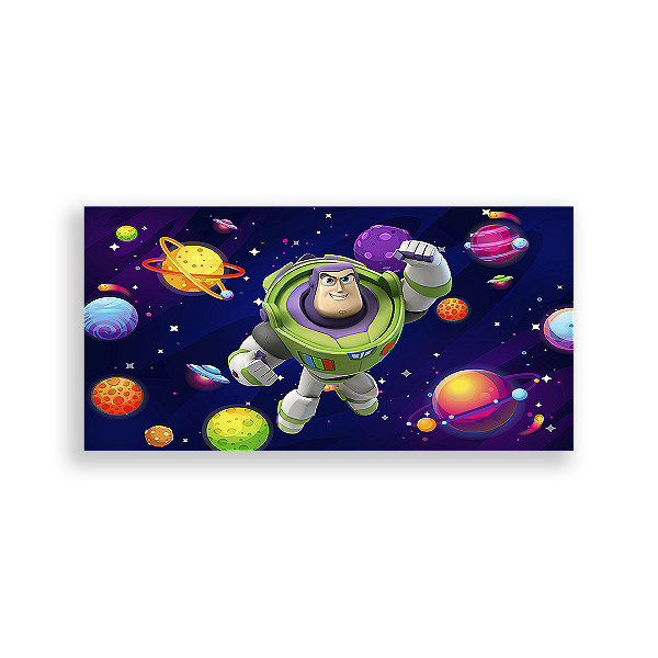 Painel Retangular - Buzz Lightyear - Sublimado 3D