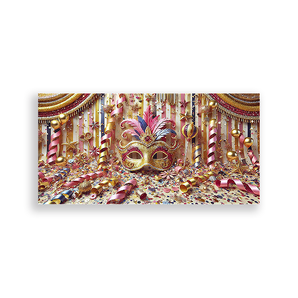 Painel Retangular - Carnaval - Sublimado 3D