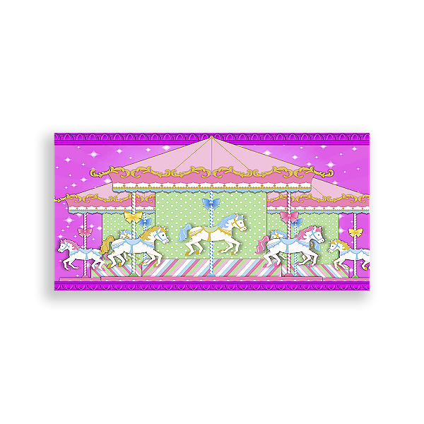 Painel Retangular - Carrossel - Sublimado 3D