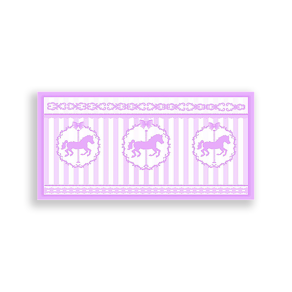 Painel Retangular - Carrossel - Sublimado 3D