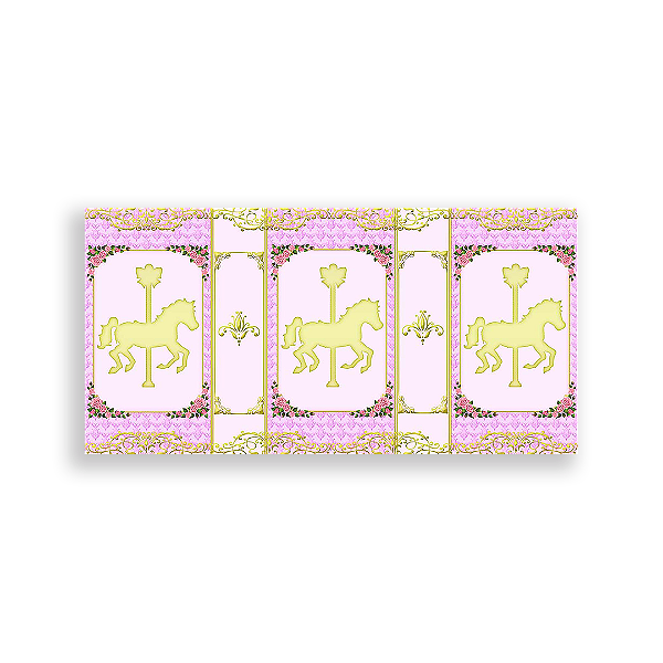 Painel Retangular - Carrossel - Sublimado 3D