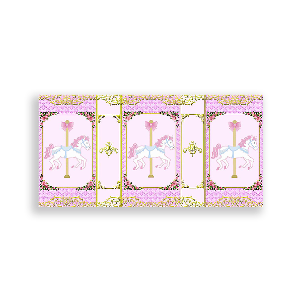 Painel Retangular - Carrossel - Sublimado 3D