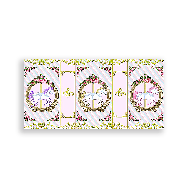 Painel Retangular - Carrossel - Sublimado 3D