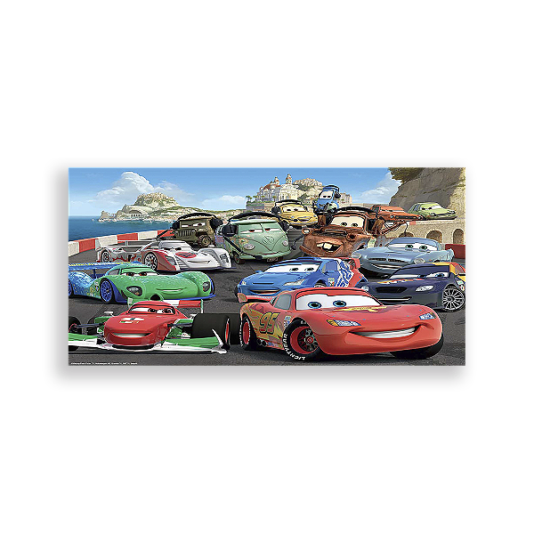 Painel Retangular - Cars Disney - Sublimado 3D