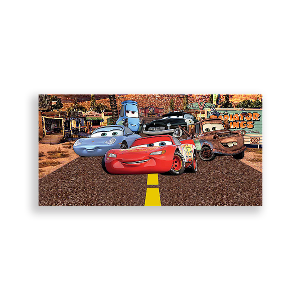 Painel Retangular - Cars Disney - Sublimado 3D