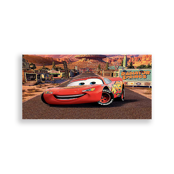 Painel Retangular - Cars Disney - Sublimado 3D