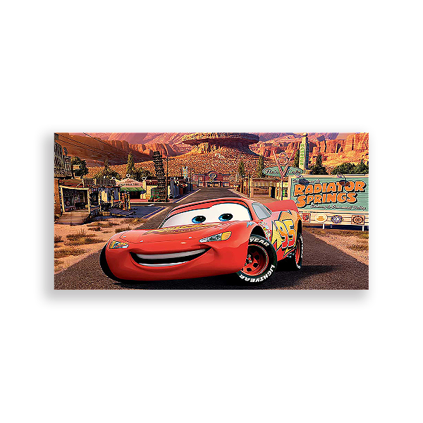 Painel Retangular - Cars Disney - Sublimado 3D