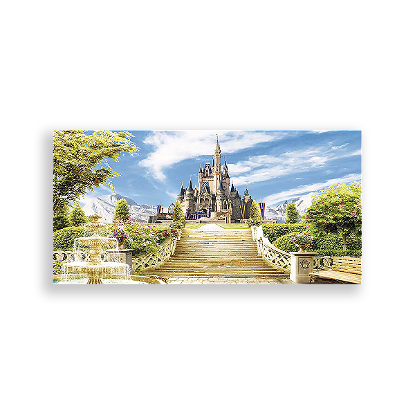 Painel Retangular - Castelos - Sublimado 3D