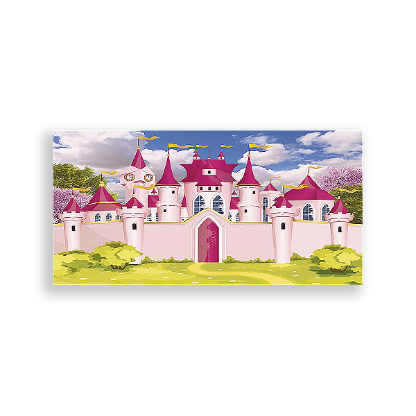 Painel Retangular - Castelos - Sublimado 3D