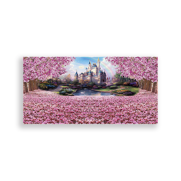 Painel Retangular - Castelos - Sublimado 3D