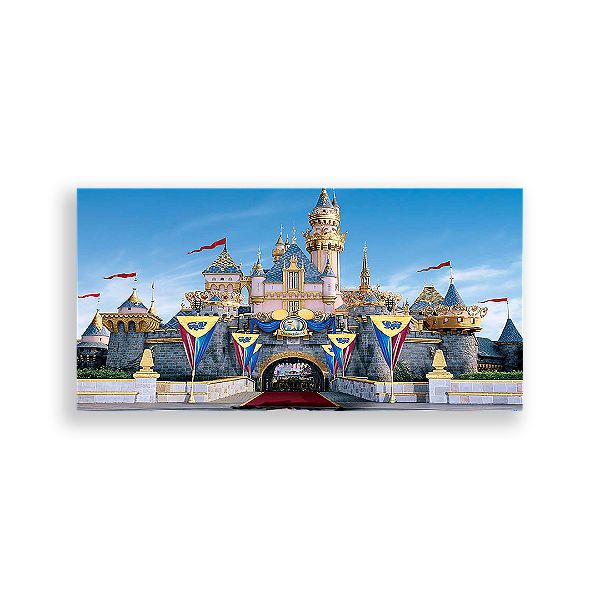 Painel Retangular - Castelos - Sublimado 3D