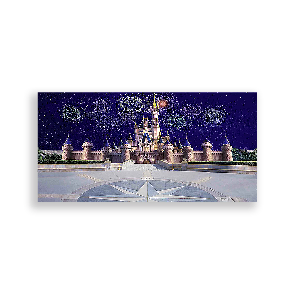 Painel Retangular - Castelos - Sublimado 3D