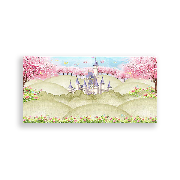 Painel Retangular - Castelos - Sublimado 3D