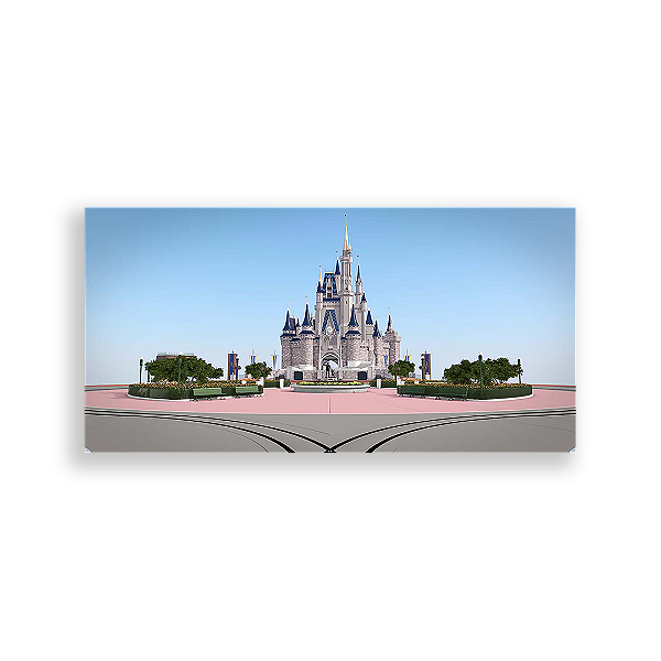 Painel Retangular - Castelos - Sublimado 3D