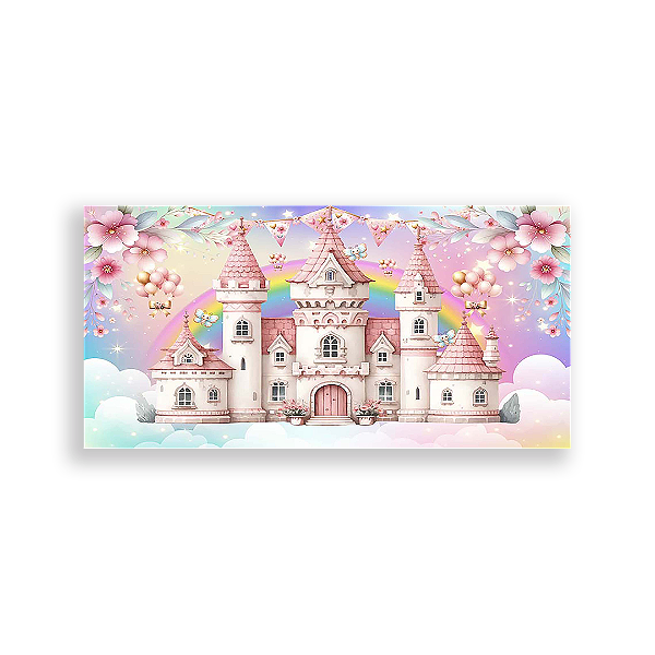 Painel Retangular - Castelos - Sublimado 3D