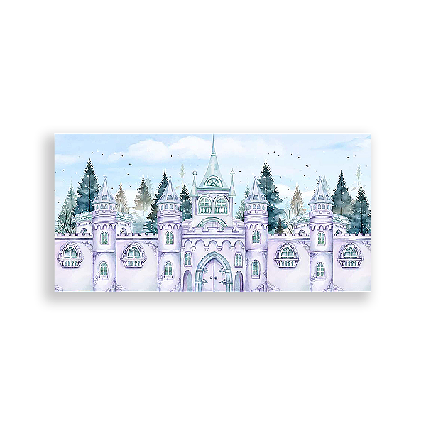 Painel Retangular - Castelos - Sublimado 3D