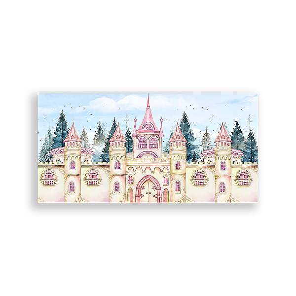 Painel Retangular - Castelos - Sublimado 3D