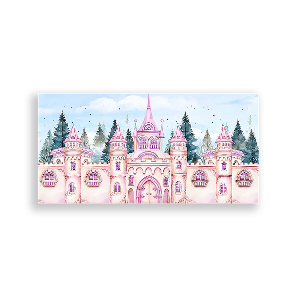 Painel Retangular - Castelos - Sublimado 3D