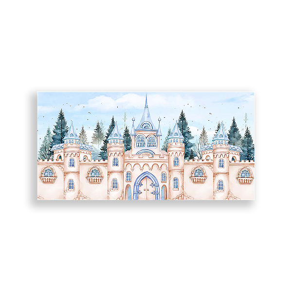 Painel Retangular - Castelos - Sublimado 3D