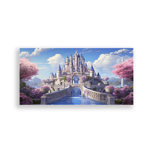 Painel Retangular - Castelos - Sublimado 3D