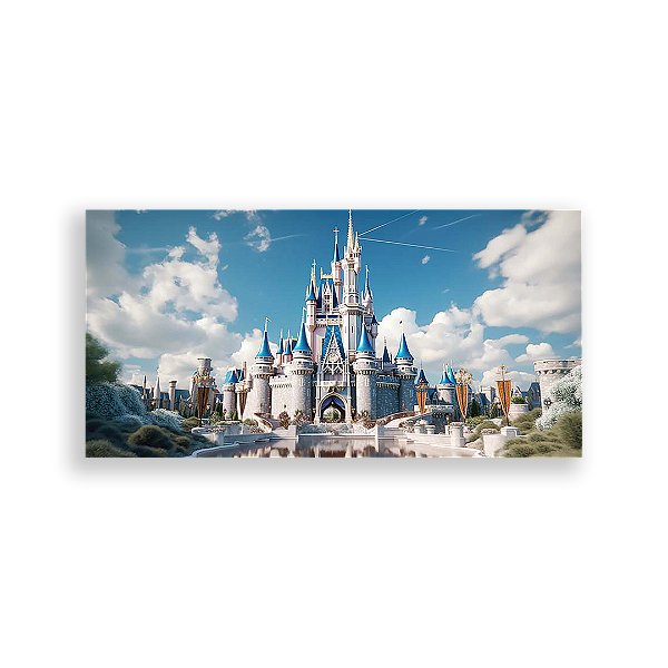 Painel Retangular - Castelos - Sublimado 3D