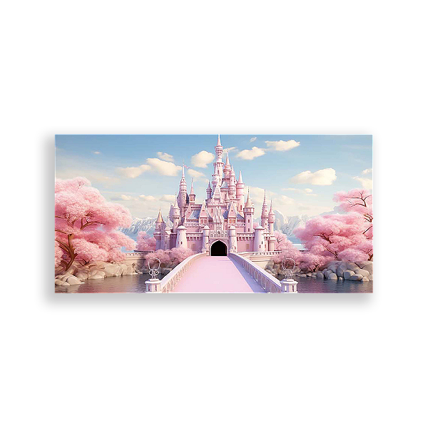 Painel Retangular - Castelos - Sublimado 3D