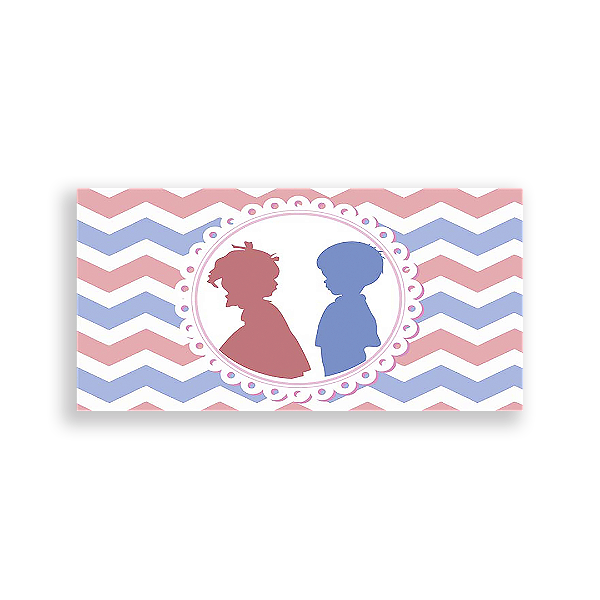 Painel Retangular - Cha De Bebe Revelação - Sublimado 3D