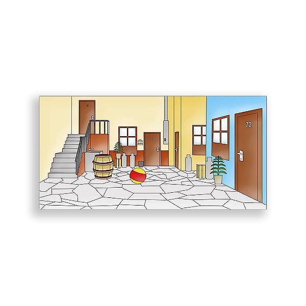 Painel Retangular - Chaves - Sublimado 3D