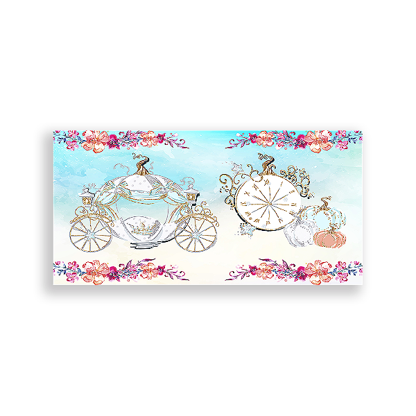 Painel Retangular - Cinderella - Sublimado 3D