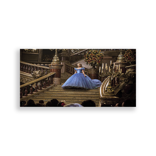 Painel Retangular - Cinderella Filme - Sublimado 3D