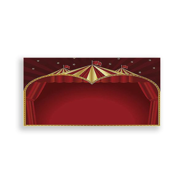 Painel Retangular - Circo - Sublimado 3D