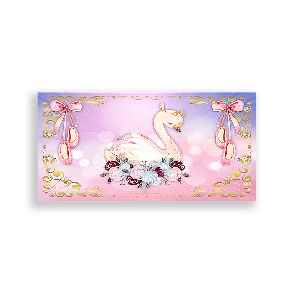 Painel Retangular - Cisne - Sublimado 3D