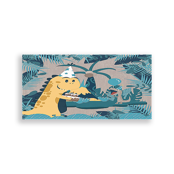 Painel Retangular - Dinossauros - Sublimado 3D