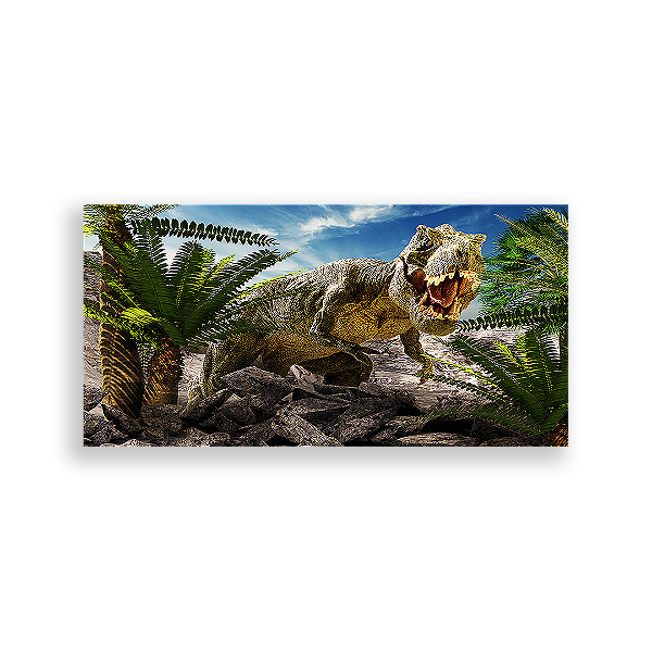 Painel Retangular - Dinossauros - Sublimado 3D