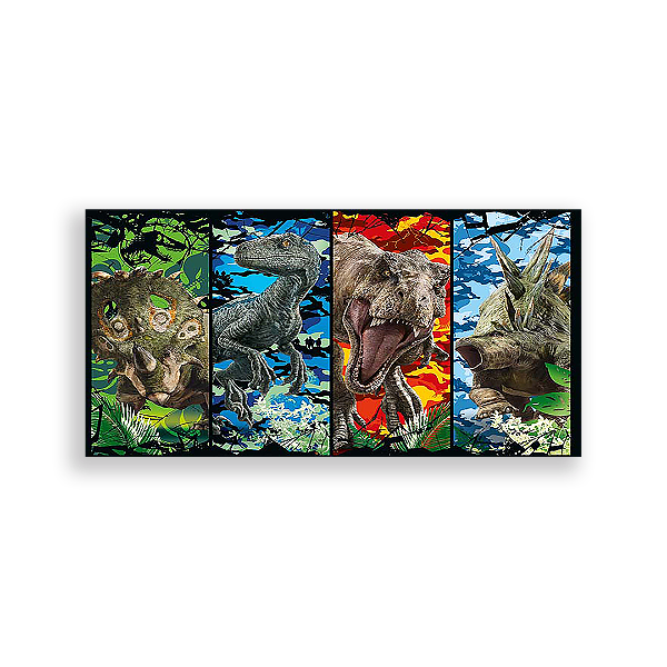 Painel Retangular - Dinossauros - Sublimado 3D