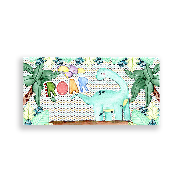 Painel Retangular - Dinossauros - Sublimado 3D