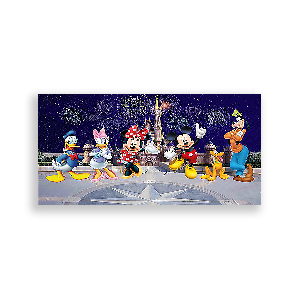 Painel Retangular - Disney - Sublimado 3D