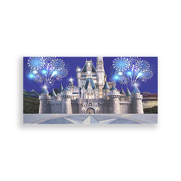 Painel Retangular - Disney - Sublimado 3D