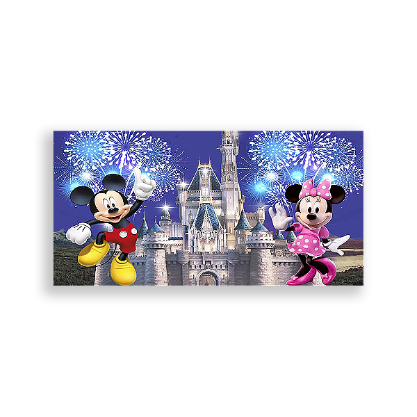 Painel Retangular - Disney - Sublimado 3D