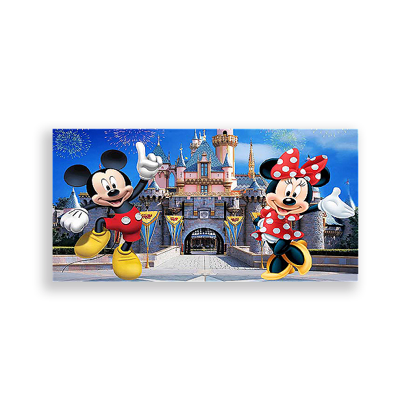 Painel Retangular - Disney - Sublimado 3D