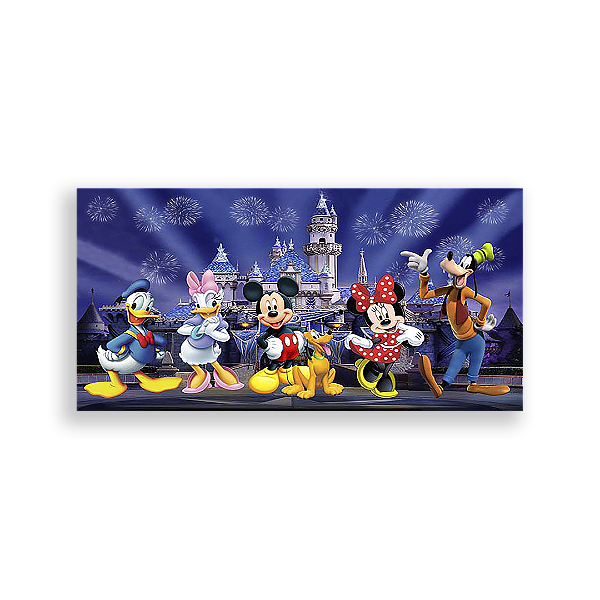 Painel Retangular - Disney - Sublimado 3D